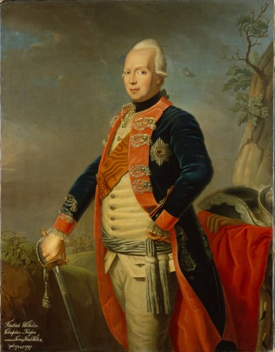 普鲁士的弗雷德里克威廉二世，1770年 作者 Johann Jacob Tischbein